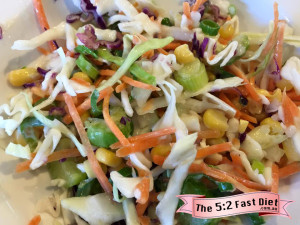 Sally’s Simple Coleslaw Ingredients: 100g Coles Coleslaw Supreme 20g Praise 99% Fat Free Mayonnaise 1/2 tsp Apple Cider Vinegar