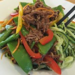 Pulled Pork with Zoodles & Veggies